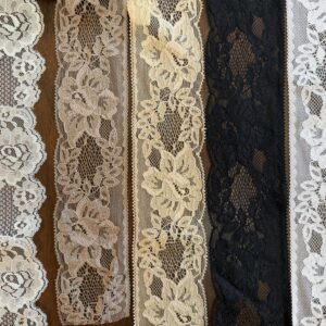 Rose Nylon Lace - 3 yd pkg